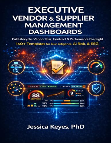 Executive Vendor & Supplier Management Dashboards 140+ Templates for Vendor Risk, Performance, and Governance: Vendor Governance • Risk • AI • ESG (Executive Project Governance Series)