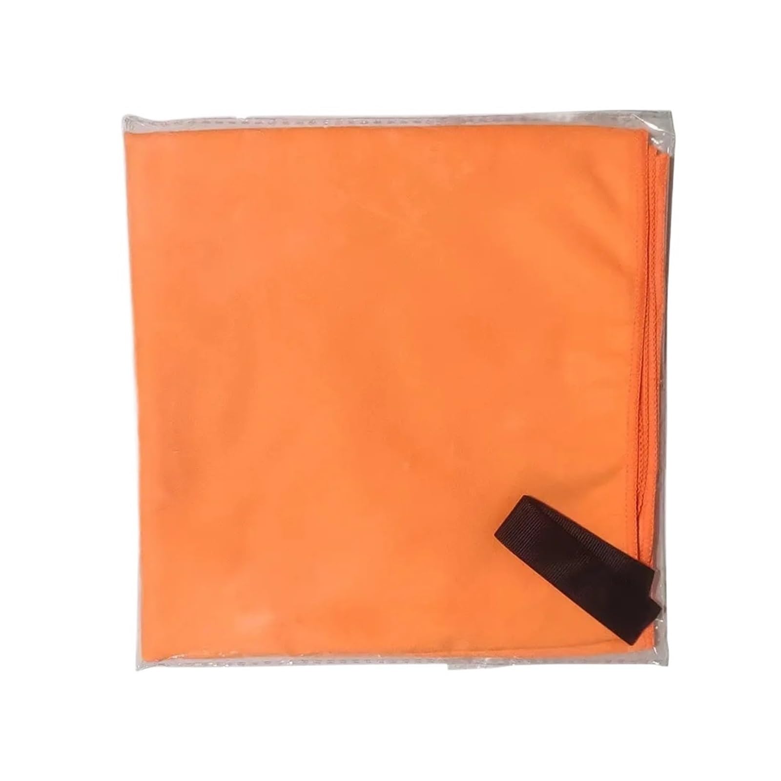 CHTKAGV Quick Dry Microfiber Towel, Sandproof Soft Lightweight Travel Sports Beach for Swim, Yoga, and Gym(Orange OPP,40x80cm)