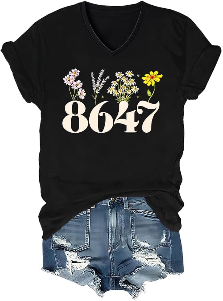 Amazon.com: 86 47 Shirt, V-Neck 8647 T-Shirt : Clothing, Shoes