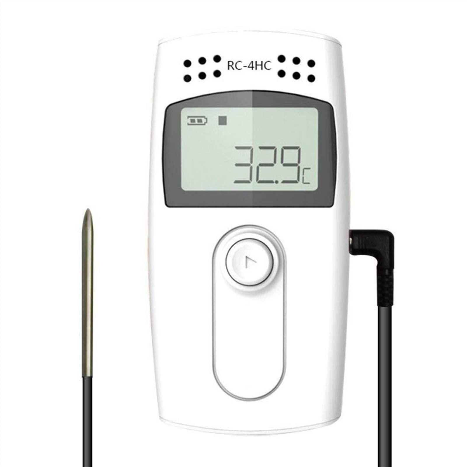 Genérico Registrador de Datos de Temperatura y Humedad USB Capacidad de Registro de 16000 Puntos Informe en PDF