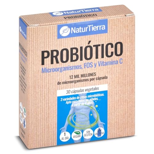 Natur Tierra Probiótico, bote 30 unidades