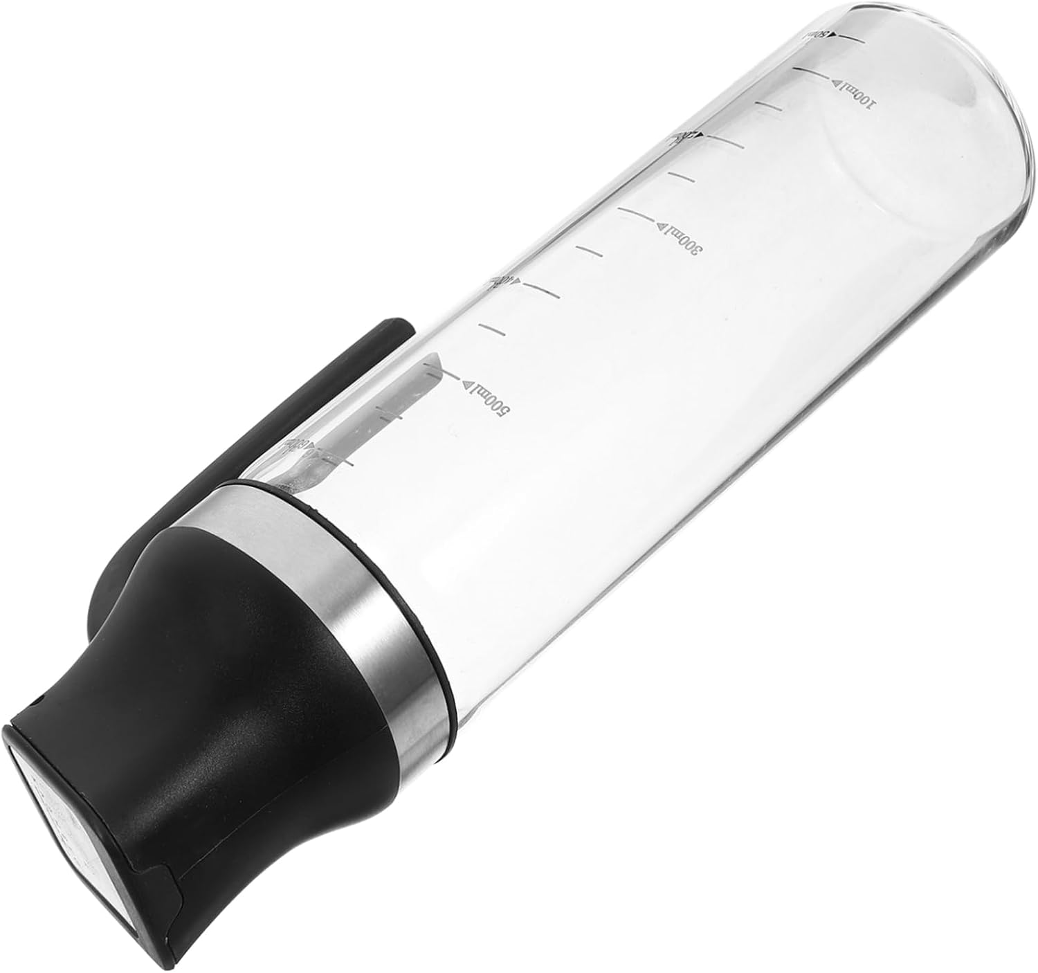 VOSAREA Oil Dispenser Bottle Spray Glass Oil Bottle Vinegar Dispenser Leak Scale