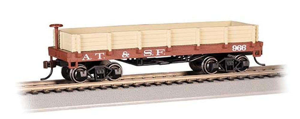Trur H0 - Carro merci Old-Time Wood Gondola Santa Fe
