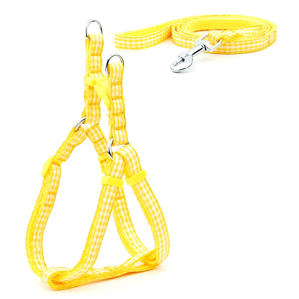 Arnés para Perros， Conjunto de Correa for Perro, arnés Estampado, y for pequeño, for pasear Gatos, 3 m(22,S)