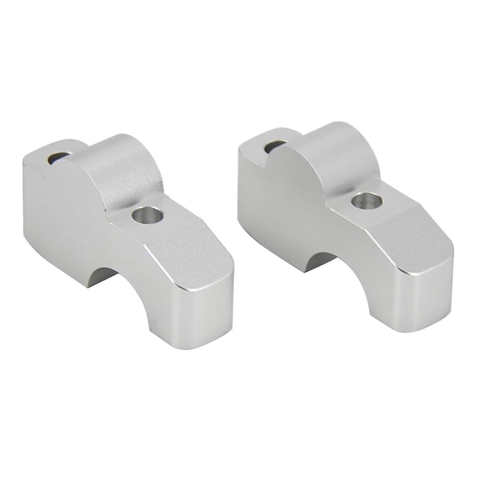 Pontets guidon moto anti-fatigue pour CB650R et CRF1100L pince argent
