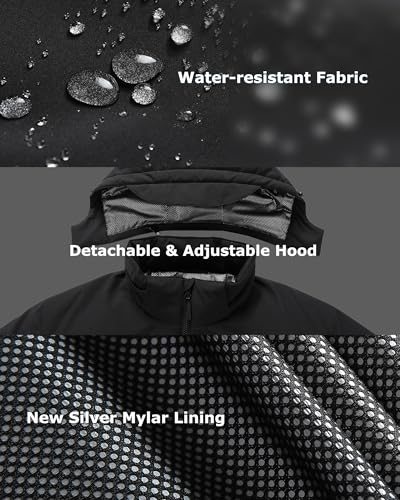 Venustas 12V Lightweight Heated Jacket for Women with Battery, Versatile Softshell Heated Coat, Slim Fit Heated Clothing3