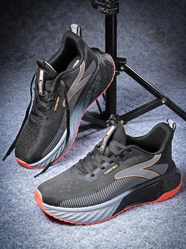 Image of Action | Athleo | TURBO-503 | Men's | Lace-Up | Running | Shoes | Trendy | Lightweight | Comfortable | Durable | Sports | Shoes