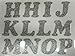 DIY 1.25-Inch Glitter Iron-On Letters in Silver
