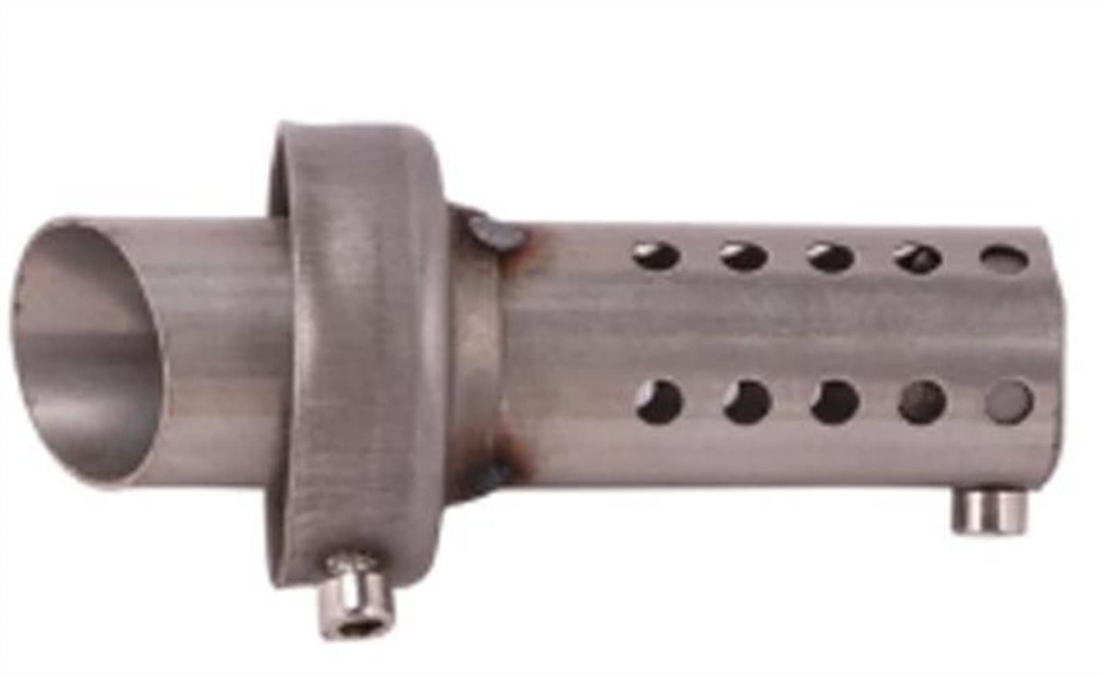 pclele Motorbike Exhaust End Silencers Motorcycle Exhaust Pipe Muffler Stainless Steel Mobile Silencer Quiet Bike Tube Motorcycle Exhaust Pipe