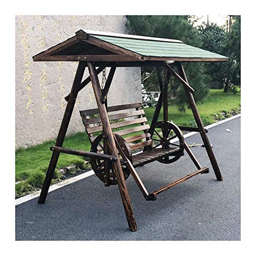 Columpio de jardín para 3 personas para exteriores, columpio para patio, silla de salón al aire libre, hamacas perezosas, juego perfecto