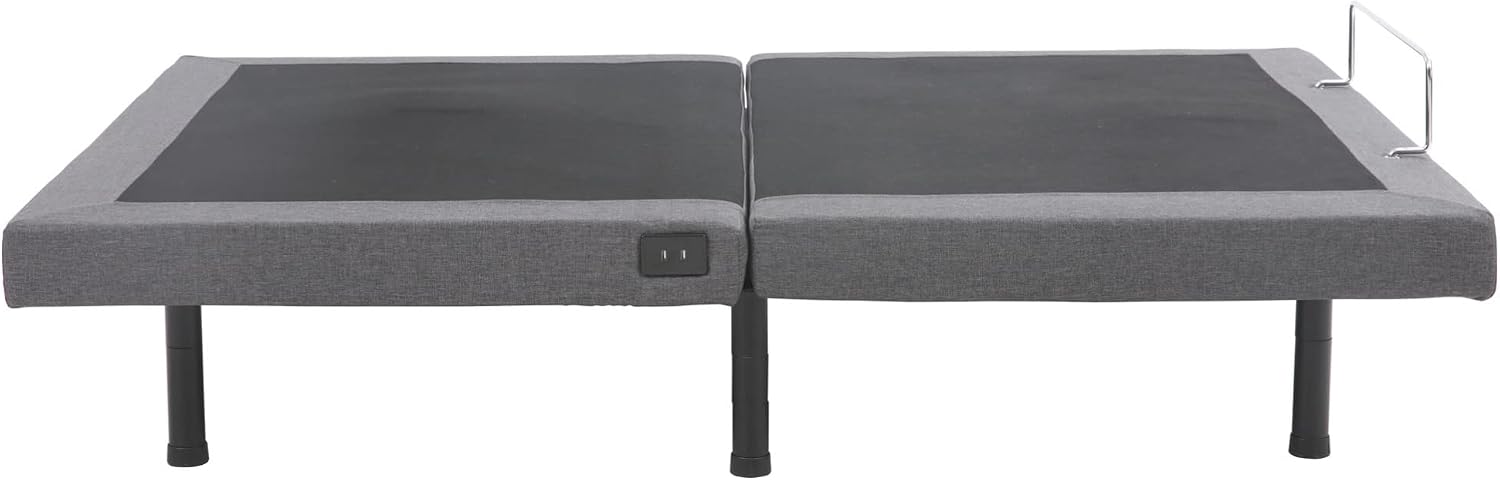 Three adjustable bed legs of varying heights, demonstrating customizable bed height.