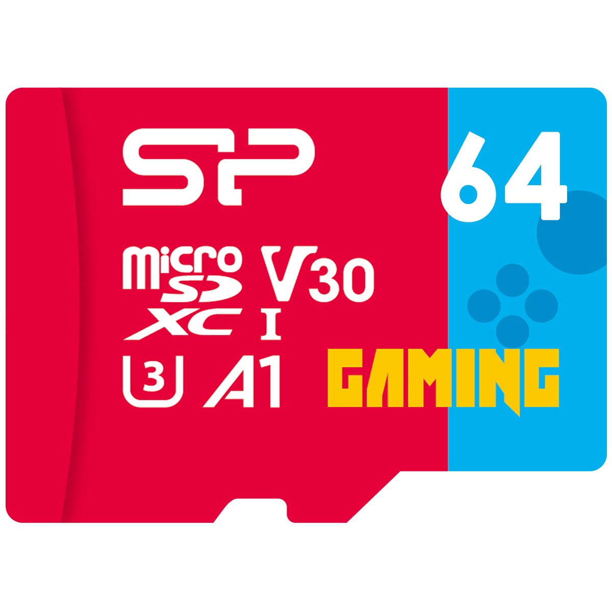 Silicon Power 64GB Gaming microSDXC UHS-I Micro SD Card with Adapter, Optimized for Mobile Games Apps Nintendo-Switch, Class 10 U3 V30 A1 MicroSD Memory Card, Superior Gaming Series-picture-10