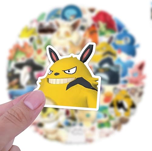 Miniatura 4 de 57 calcomanías decorativas para portátil y botella de agua, patineta, para niñas y niños