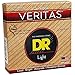 DR Strings Veritas Coated Core Technology Acoustic Guitar Strings, Light 12-54, 3-Pack (VTA-12-3PK)