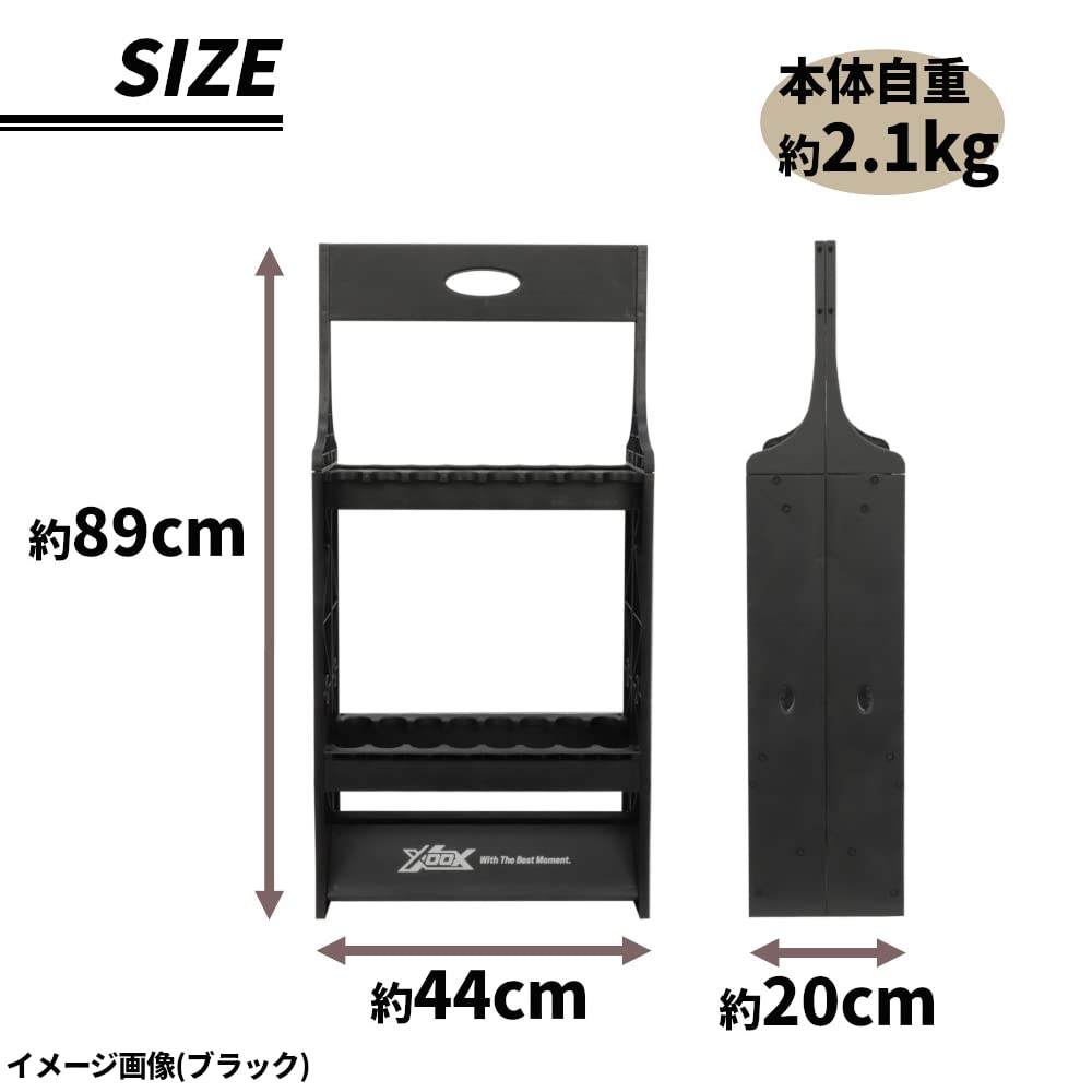 ロッドスタンド 8本
小物置き両側10段
国産ヒノキ製
完成品（組立不要） 31VLxaqC16L._SS200_.jpg
