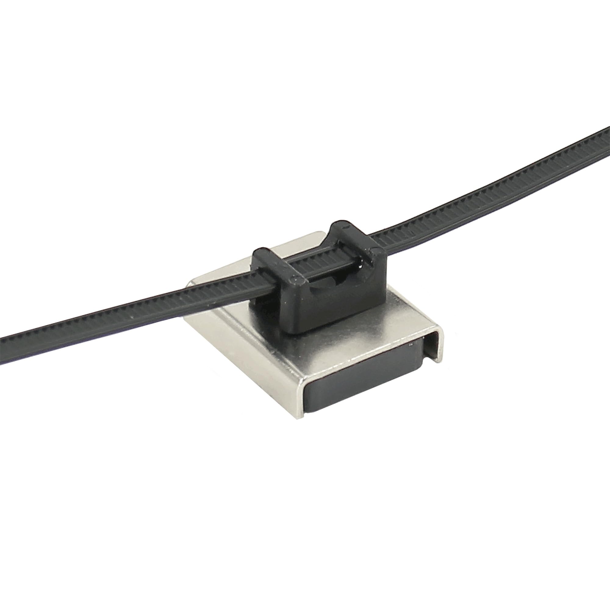 Monte de Corbata de Cables Magnéticos en Casa, Oficina O Aula - 26 x 23 x 6.3mm de Espesor - 6.1kg de Tracción - Paquete de 40