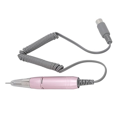 Miniatura 3 de Kit de lima de uñas eléctrica, accesorios para taladro de uñas, pedicura ajustable de 0-3000 rpm para técnico profesional para arte de uñas