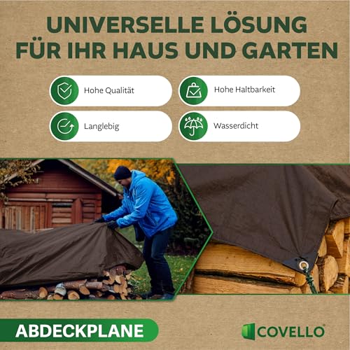 Lona impermeable con ojales de 180g con protección contra UV 5
