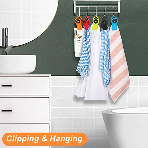 12 Pack Chip Clips Bag Clips, Magnetic Bag Clip for Food Storage Heavy Duty, Plastic Food Clip for Chips, Snack, Kitchen, Refrigerator, Garden, Sewing, Fabric, Clothes Pins - Image 5