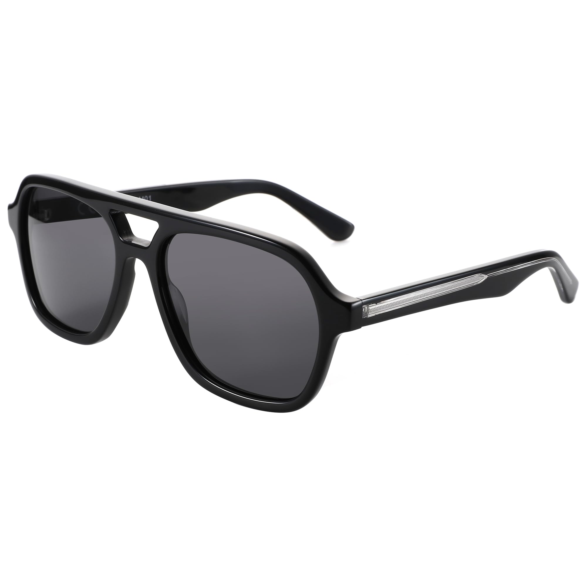 ZENOTTIC Polarized Aviator Sunglasses for Men: UV400 Retro Pilot Shades