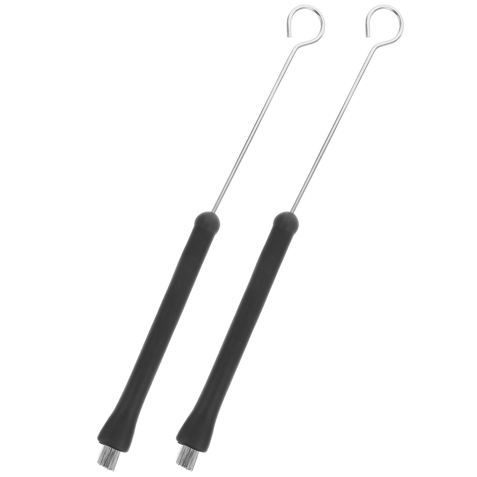 Alipis 2piezas Baquetas De Acero Inoxidable Cepillos De Alambre Retráctiles Para Instrumentos De Percusión Para Practicar y Tocar En Directo