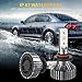 CCJK 9005/HB3/H10 LED Headlight Bulbs - 100W 12000LM 6000K Xenon White - High/Low Beam,Fog Light Bulb Conversion Kit - IP67,CSP Chips,360 Degree