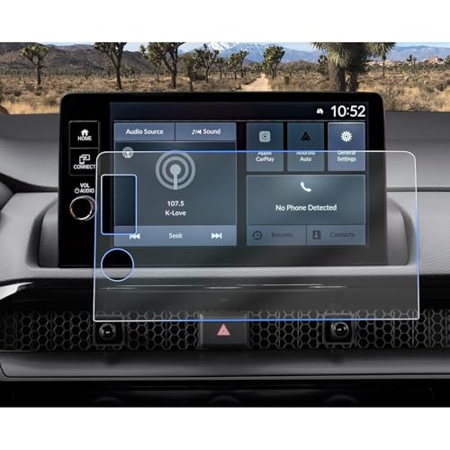 Image of CDEFG 2PCS for 2026 Honda CR-V Screen Protector 9-inch Compatible with 2026 Honda CR-V Navigation Nano Screen Covers 2026 Honda CR-V Hybrid Accessories HD Clear(for New Volum Knob)