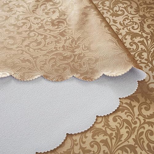 Nappe cirée imperméable noire diamètre 240cm grand format antitache et anti chaud - 7