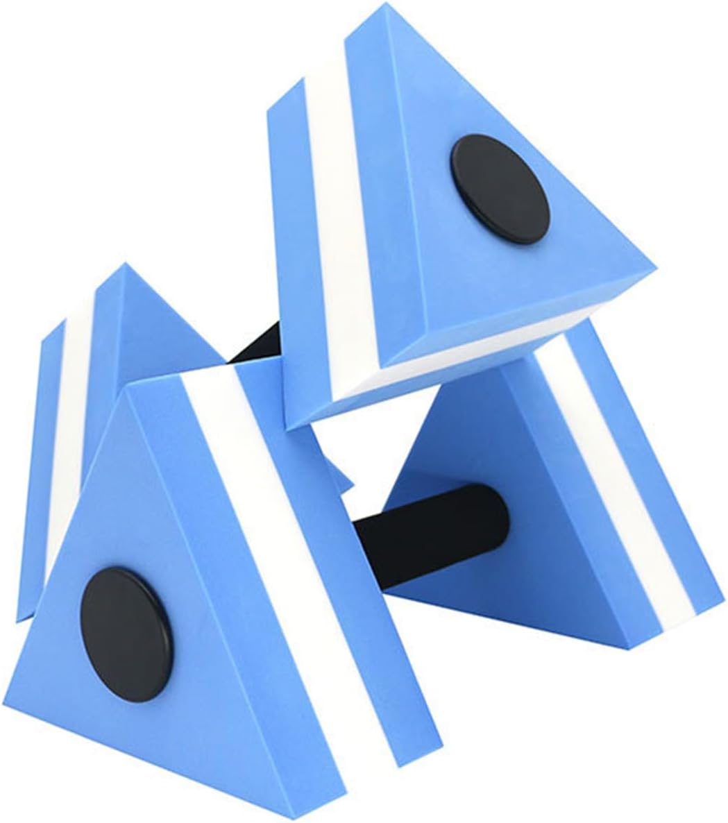 1Pair Sports Aquatic Exercise Dumbbells Foams Dumbbells Hand Water Aerobics Fitness Equipment for Weight Loss