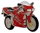 L'arrière de la broche de moto dispose de deux aiguilles et de fermoirs anti-torsion