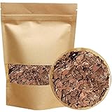 Orchid Potting Bark, 2 qt All Natural Pine Wood Chips, Houseplant Mulch, for Proper Root Development...