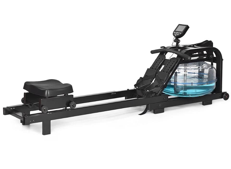 Clover Fitness   Máquina de Remo de Agua AquaRower CF, Remo ultraresistente, Remo de Agua, Adultos Unisex, 2130x520x560mm