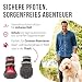 KONG Sportschuhe für kleine Hunde 4 Stück in Größe S I Hochwertiger Pfotenschutz mit Polsterung I Bequeme Schuhe für Hundepfoten I Einfache & sichere Nutzung I Robustes & waschbares Material
