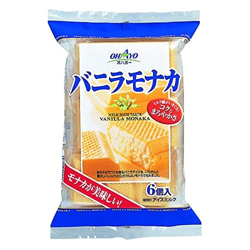 オハヨー乳業 バニラモナカ