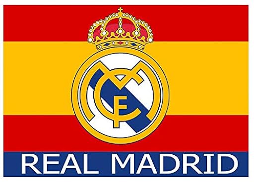 Bandera del Real Madrid Nº 6 sobre fondo bandera de España - Producto Licenciado - Medidas 150 x 100 cm. - Poliester 100% | Ya disponible en tu tienda friki favorita! En mundofriki.es! Bandera del Real Madrid Nº 6 sobre fondo bandera de España - Producto Licenciado - Medidas 150 x 100 cm. - Poliester 100% | Ya disponible en tu tienda friki favorita! En mundofriki.es!