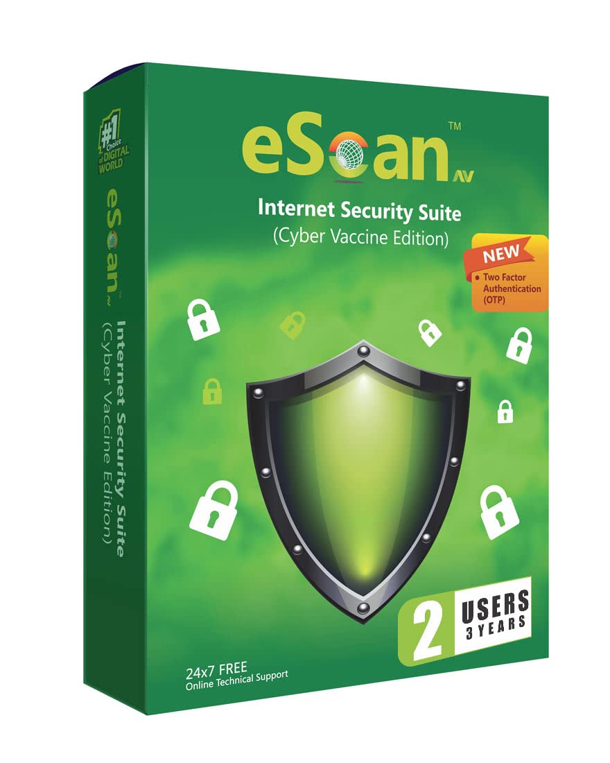 eScan AV Internet Security Suite (Cyber Vaccine Edition) 2 User | 3 Year - Digital Threats Protection for PC & laptop (Via Email Delivery Only - in 2 hours, No- CD)-image-43