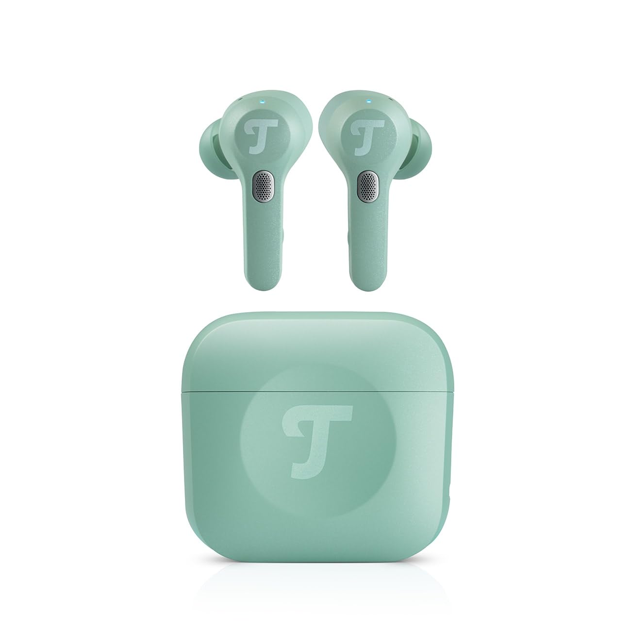 auricoli true wireless teufel airy tws pro in verde con annullamento del rumore
