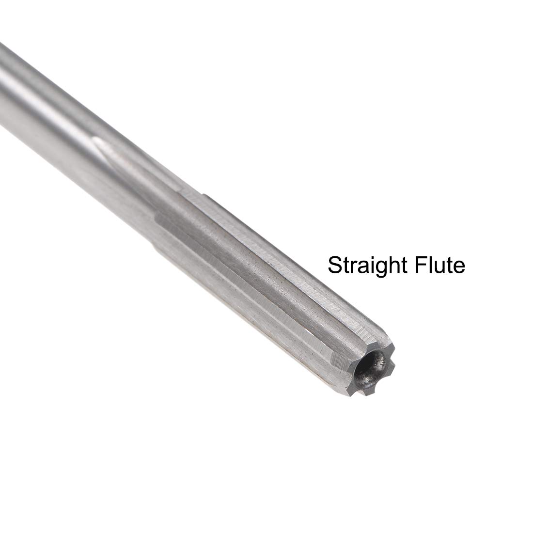 Uxcell 4.4mm Chucking Reamer, HSS Cobalt M35 Lathe Machine Reamer D4 6 Straight Flutes, Round Shank Milling Cutting Tool, For Stainless Steel Alloy Copper Metal - View #5
