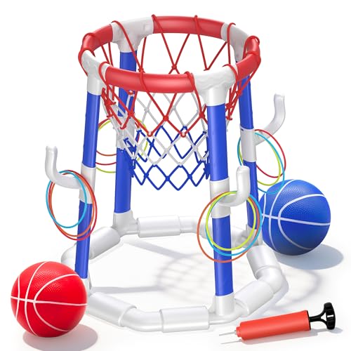 40% Off Pool Basketball Hoop Set with 2 Balls - Code XJ3YFHGH - Image 2