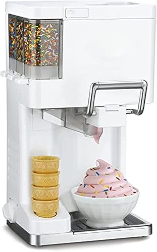 Máquina para hacer helados, 1.5 cuartos de galón Mix It In Soft Serve, yogur, sorbete, máquina para hacer sorbetes, ICE-45P1