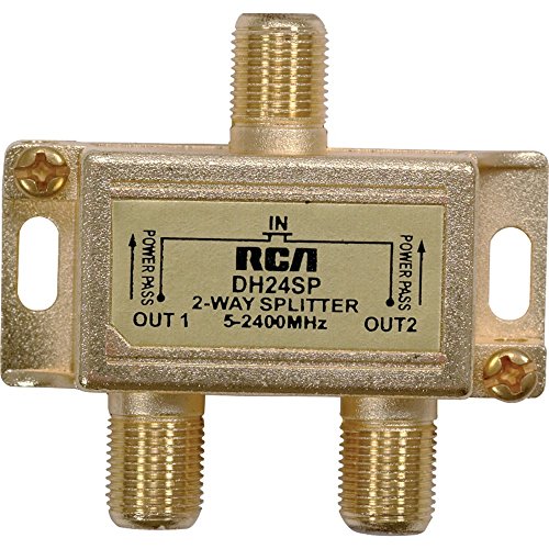RCADH24SPR - RCA DH24SPR 2.4 GHz Digital Plus 2-Way Splitter