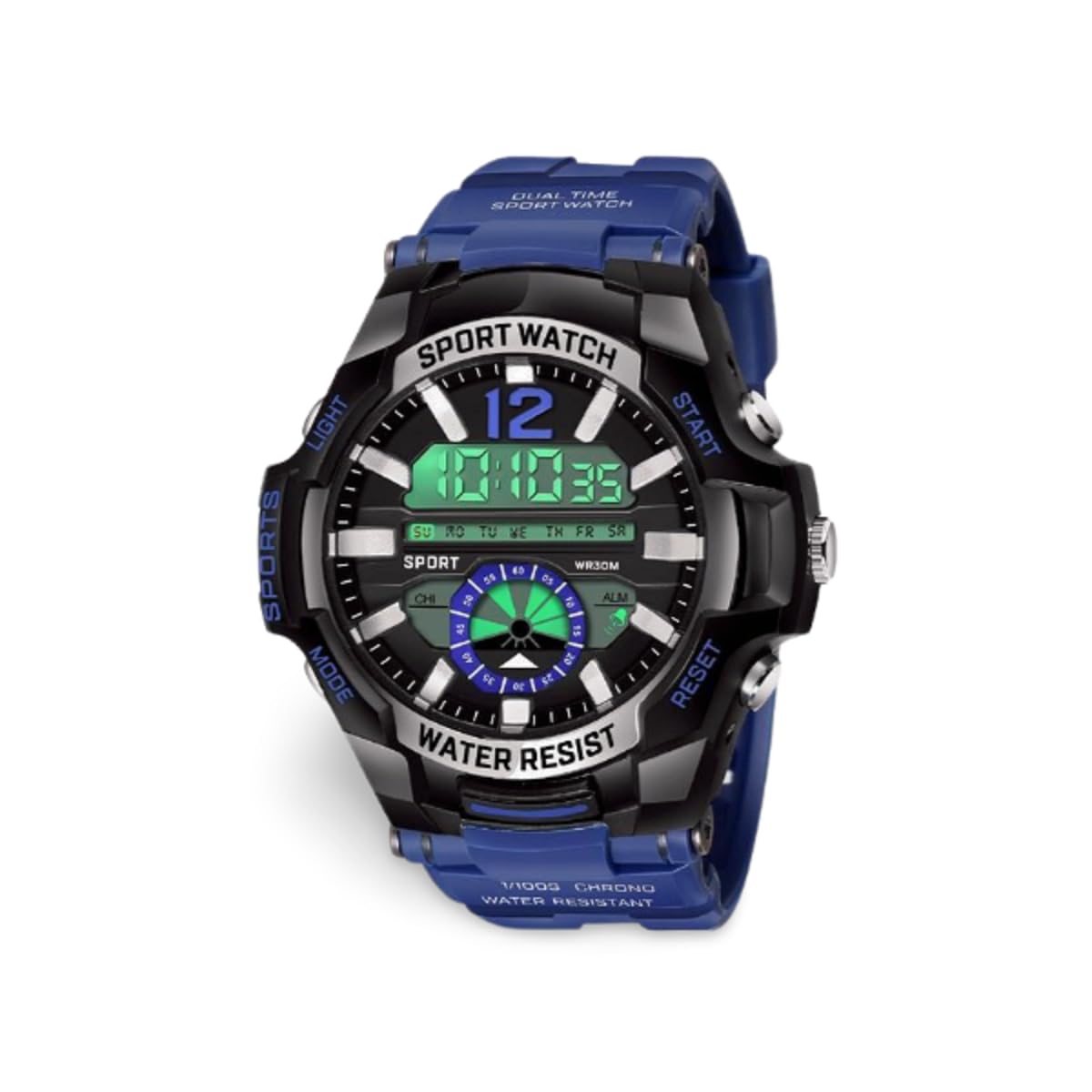 hala 1030 Digital Watch for Men (Blue) (B0CRZ4K283) Amazon Price History, Amazon Price Tracker