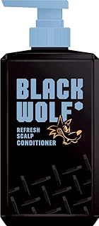 BLACK WOLF(ブラックウルフ) リフレッシュ スカルプコンディショナー380mL 黒髪に根元から爽やかな清潔感/髪と頭皮に潤い/フレッシュシトラスの香り