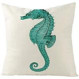 ☃ Copricuscino ottimo per decorazioni natalizie e invernali, può anche essere usato come arredamento per la casa in soggiorno, camera da letto, divano, casa, caffè, che può rendere l'effetto artistico degli arredi più colorato e regolare l'atmosfera della camera da letto o del salotto .