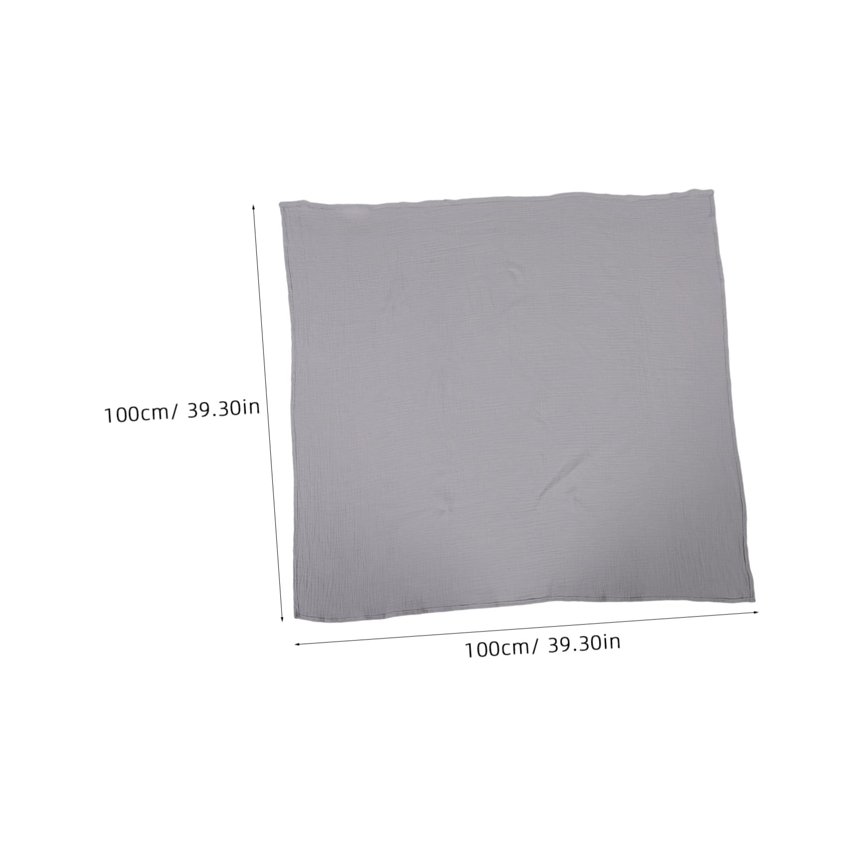 SUPVOX 3 Pezzi Coperta Mussola per Ragazzo Ragazza Avvolgibile Traspirante per Ragazzo Ragazza Coperta Swaddle Morbida per Sonno e Bagno Dimensioni Colori Solidi Calmi