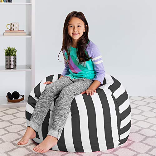 image for Posh Stuffable Kids Stuffed Animal Storage Bean Bag Chair Cover - Chil