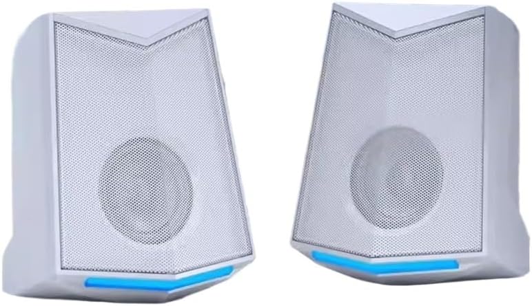 Computer Audio with Microphone, Desktop Computer, Home Small Speaker, Microphone, Laptop, USB Interface, Desktop Wired (Color : E) (E)