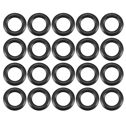 Sourcing Map Nitrile Rubber O-Rings, 9Mm Od 5.2Mm Id 1.9Mm Width, Metric Nitrile Rubber Sealing Gasket, Pack Of 20