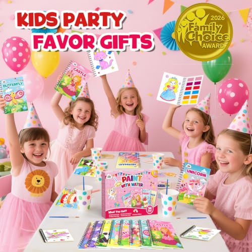 Image of ZMLM 24 Pack Coloring Books - Birthday Party Favors for Kids 4-8 Craft Gift
