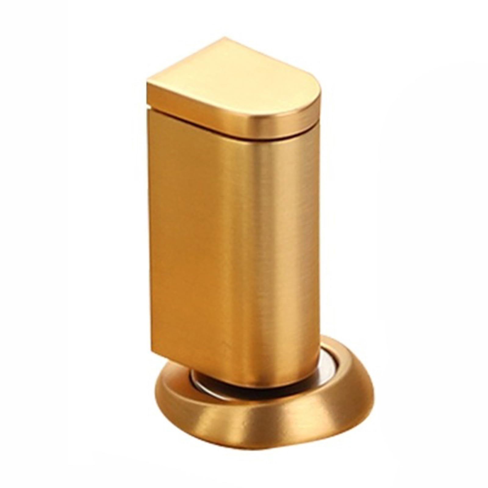Tsophreniq Brushed Gold Strong Door Stoppers Adjustable Invisible Door Stop Anticollision Holder Accessories Zincs Alloys Invisible Stop